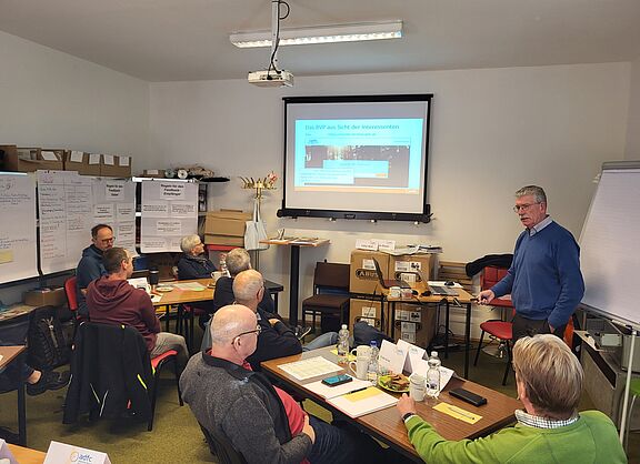 TourGuide-Ausbildung im Seminarraum