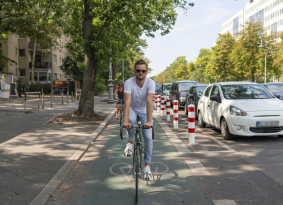 Radfahren in der Stadt