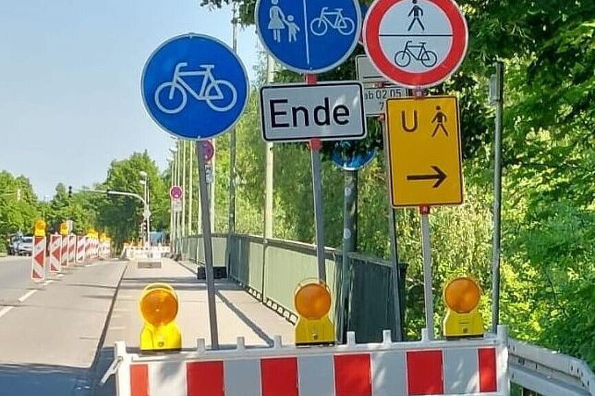 ADFC fordert mehr befahrbare Radwege